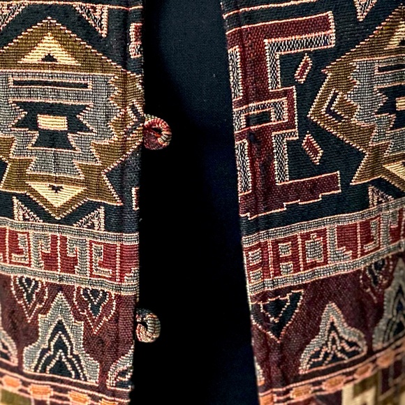 Vintage Tapestry Vest - Picture 3 of 6